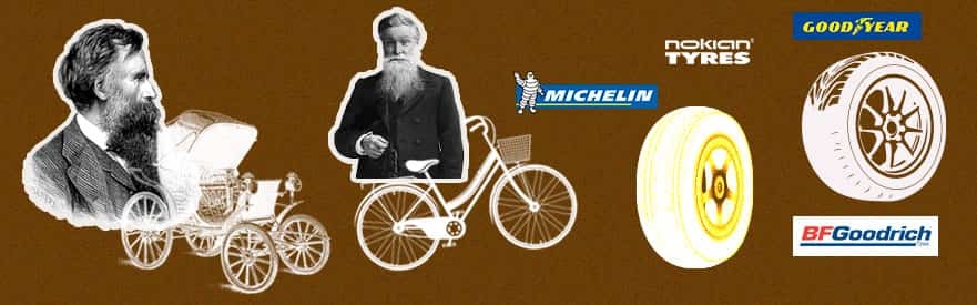 Історія розвитку шин: Від перших каучукових коліс до сучасних високотехнологічних покришок