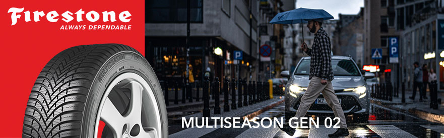 Firestone Multiseason GEN 02: Надійність та Універсальність для Всесезонного Водіння