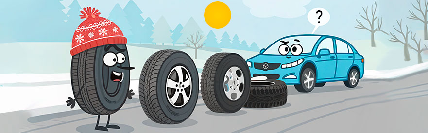 Что будет если поставить разные шины на авто: советы експертов