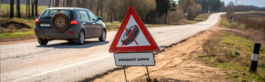 Штрафы за изношенные шины в Украине — что изменилось в 2025 году