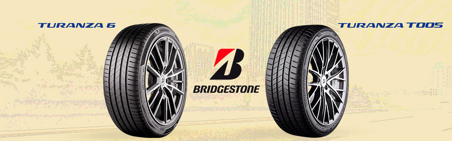Сравнение Bridgestone Turanza 6 и Turanza T005