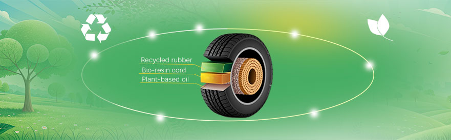 Эко-шины 2025: 7 брендов с ≥50% переработанных материалов