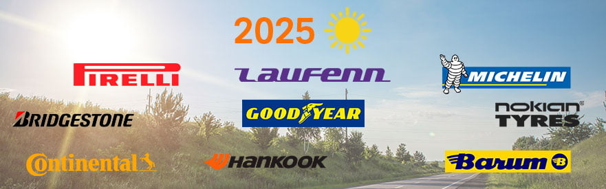 ТОП-10 лучших летних шин 2025 года: обзор и рейтинги