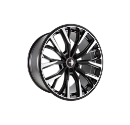 MOMO italy Rf-02 matt black polished R20 W10 PCD5x112 ET20 DIA66.6