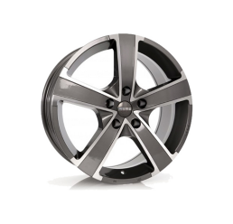 MOMO italy Win pro evo glossy anthracite polished R16 W6.5 PCD4x108 ET25 DIA65.1