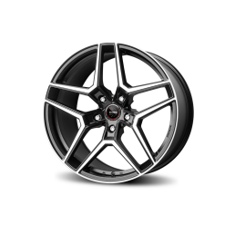 MOMO italy Rf-06 matt black polished R20 W9 PCD5x114.3 ET40 DIA64.1