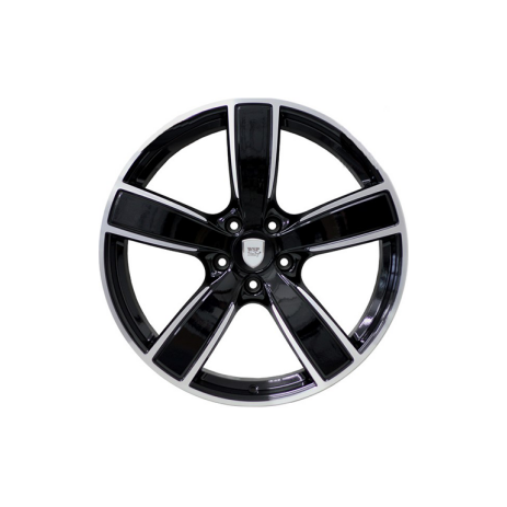 W1059 glossy black polished - фото 1