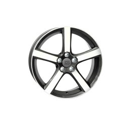 WSP Italy W1257 anthracite polished R18 W7.5 PCD5x108 ET52.5 DIA63.4