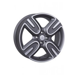 WSP Italy W1655 matt gun metal polished R17 W7 PCD4x100 ET48 DIA56.1