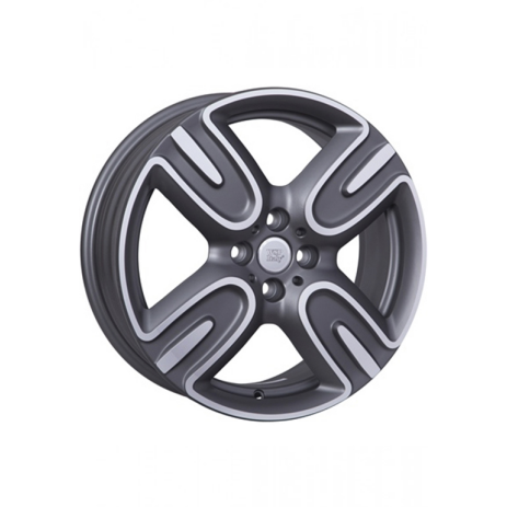 W1655 matt gun metal polished - фото 1