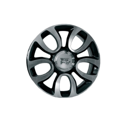 WSP Italy W167 glossy black polished R17 W7 PCD5x98 ET41 DIA58.1