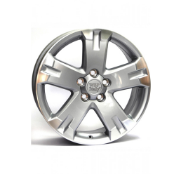 WSP Italy W1750 silver polished R17 W7 PCD5x114.3 ET45 DIA60.1