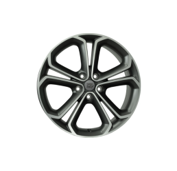 WSP Italy W2510 matt gun metal polished R18 W7.5 PCD5x115 ET41 DIA70.2