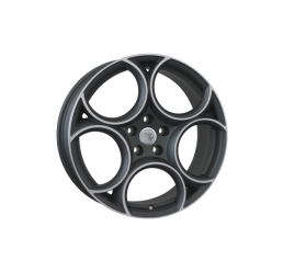 WSP Italy W260 matt gun metal polished R19 W8 PCD5x110 ET33 DIA65.1