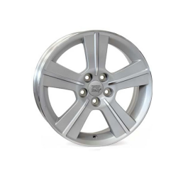WSP Italy W2703 silver polished R16 W6.5 PCD5x100 ET48 DIA56.1