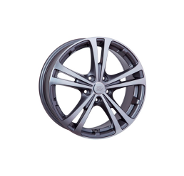 WSP Italy W3502 anthracite polished R15 W6 PCD5x100 ET43 DIA57.1