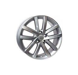 WSP Italy W460 silver polished R16 W6.5 PCD5x112 ET42 DIA57.1