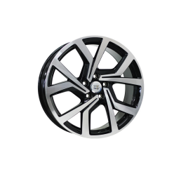 WSP Italy W469 glossy black polished R18 W7.5 PCD5x100 ET51 DIA57.1