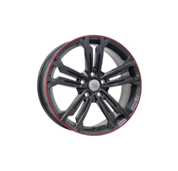 WSP Italy W471 anthracite lip red R18 W7.5 PCD5x112 ET49 DIA57.1
