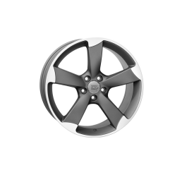 WSP Italy W567 matt gun metal polished R19 W8 PCD5x112 ET26 DIA66.6