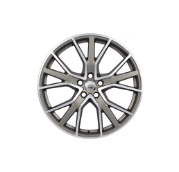 WSP Italy W571 matt gun metal polished R20 W9 PCD5x112 ET34 DIA66.6
