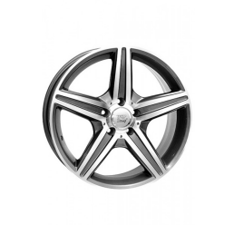 WSP Italy W758 anthracite polished R18 W8.5 PCD5x112 ET30 DIA66.6