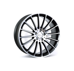 WSP Italy W773 dull black full polished R19 W8 PCD5x112 ET43.5 DIA66.6