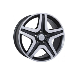 WSP Italy W775 dull black full polished R20 W9.5 PCD5x130 ET50 DIA84.1