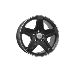 WSP Italy W779 dull black r polished R19 W9.5 PCD5x130 ET50 DIA84.1