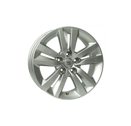 WSP Italy W854 silver R16 W7 PCD5x108 ET44 DIA65.1