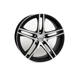 WSP Italy W556 dull black polished R19 W8.5 PCD5x112 ET45 DIA57.1