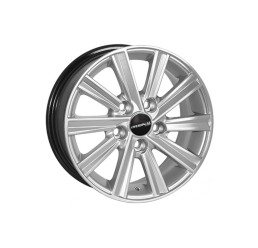 Zorat Wheels Bk519 silver R16 W6.5 PCD5x114.3 ET40 DIA60.1