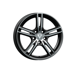 Vector B223 black polished R16 W6.5 PCD5x114.3 ET38 DIA67.1