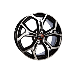 Remain R202 black polished R18 W7 PCD5x114.3 ET40 DIA67.1