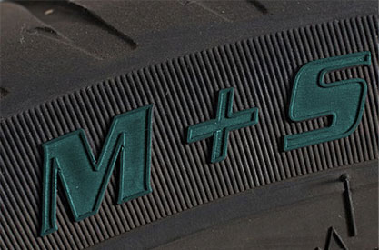 Маркування шин М+S