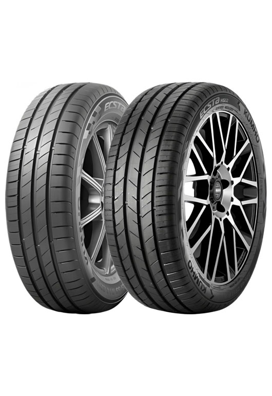 Літні шини Kumho Ecsta HS52 з асиметричним малюнком протектора