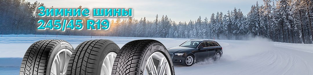 Зимняя резина 245/45 R19 в ПРОКОЛЕСО