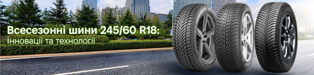 Всесезонні шини 245 60 R18 Всесезонні шини 245 60 R18 проколесо
