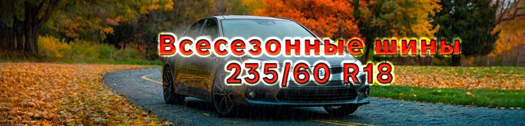 Всесезонные шины 235 60 r18 проколесо