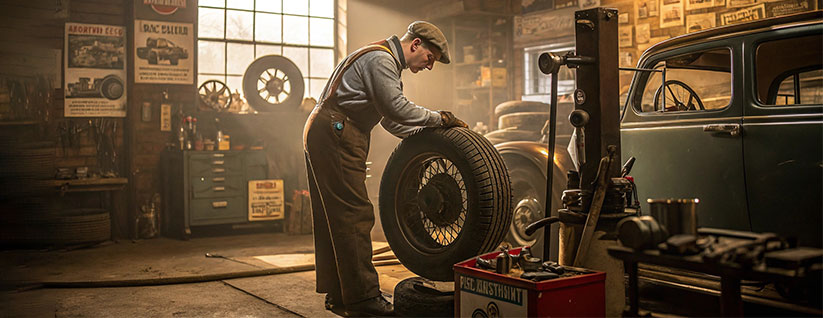 Перші спроби балансування коліс Перші спроби балансування-коліс