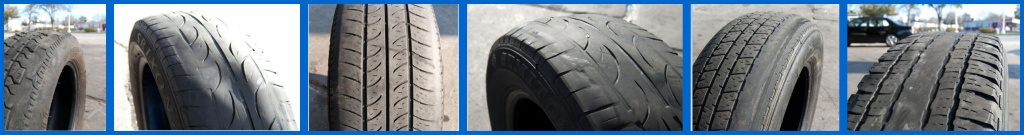 Види зносу протектору