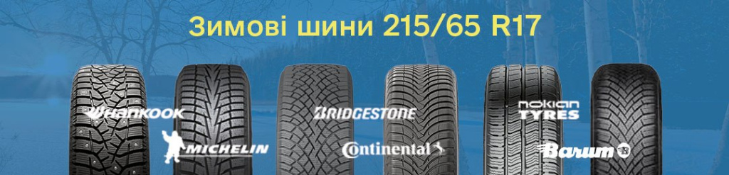 Зимові шини 215 65 R17 проколесо