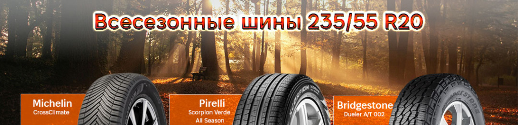 Всесезонные 235 55 20 шины проколесо