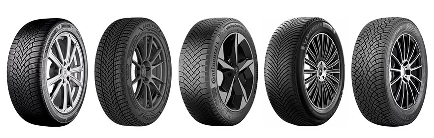 Bridgestone, Goodyear, Continental, Michelin, Nokian - новинки зимних шин 2024 Bridgestone, Goodyear, Continental, Michelin, Nokian - новинки зимних шин 2024
